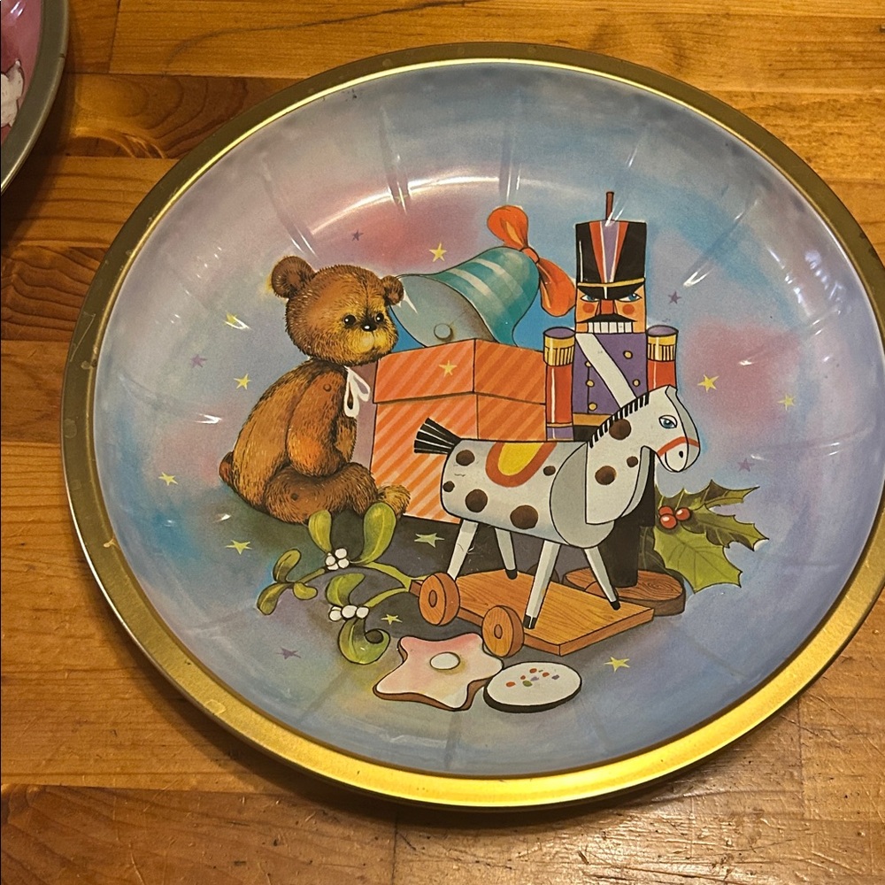 HP‎ Gold and White Star Tin Plate